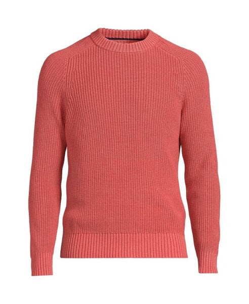 Men's Cotton Drifter Saddle Crewneck Shaker Sweater