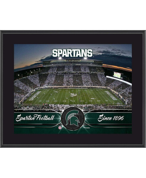 Michigan State Spartans 10.5" x 13" Sublimated Team Plaque