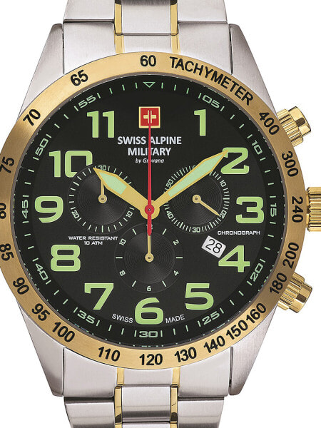 Часы Swiss Alpine Military 70409144  45mm 10ATM