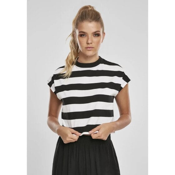 URBAN CLASSICS Stripe Short T-shirt