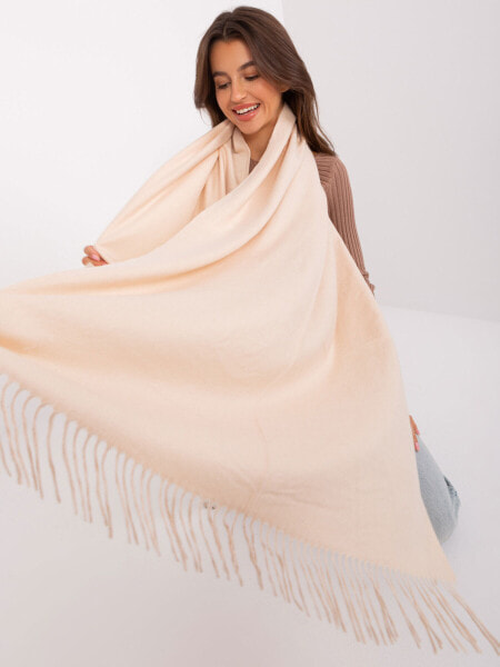 Шарф Wool Fashion Italia AT-SZ-2318562P Light Beige