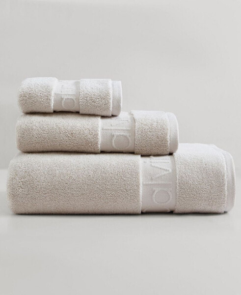 Iconic Cotton Terry 3 Piece Bath Towel Set