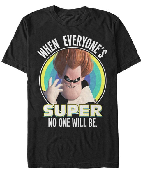 Disney Pixar Men's Incredibles Super Syndrome, Short Sleeve T-Shirt