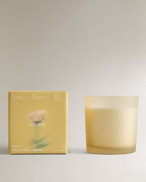 (350 g) silk peony scented candle