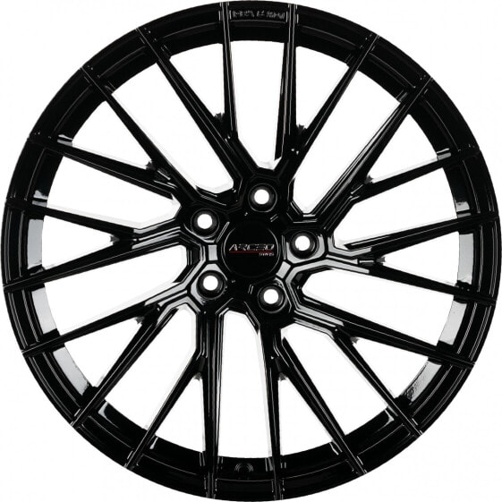 Колесный диск литой Arceo Wheels ASW02 black 8.5x19 ET35 - LK5/112 ML73.1