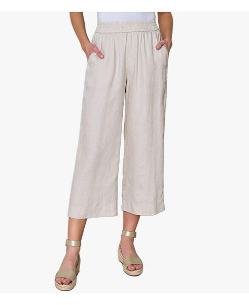 Women's Pull On Linen City Pants