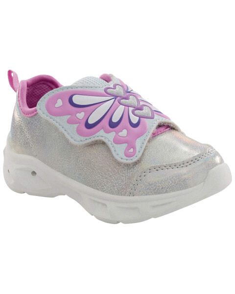 Toddler Butterfly Light-Up Sneakers 5