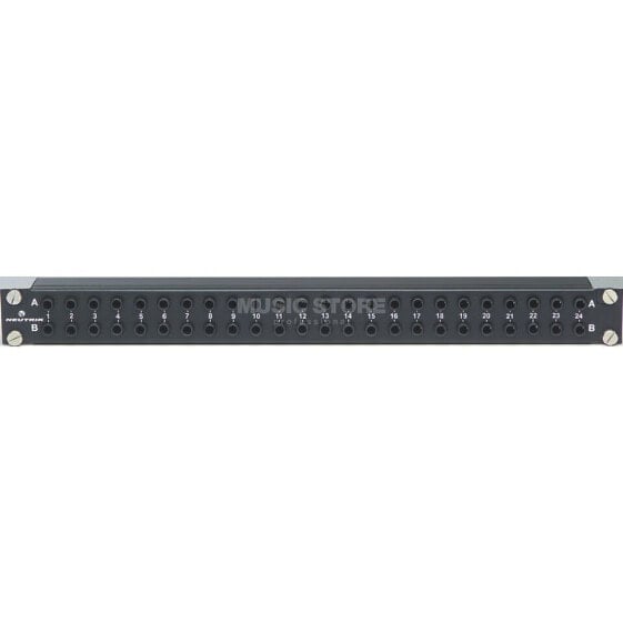 Neutrik NYS-SPP Patchbay 6,3mm Jack 48x In/Out, 19" 1HE