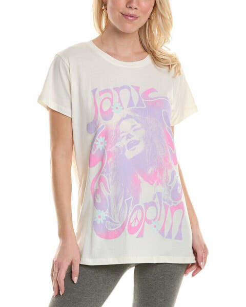 Prince Peter Janis Joplin Oversized T-Shirt Women's White S