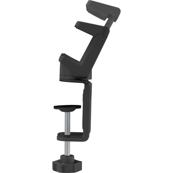 InLine Table clamp for socket strip - rotatable - screw clamp black