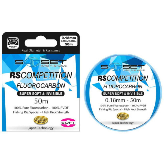 SUNSET Super Soft RS Competition fluorocarbon 50 m