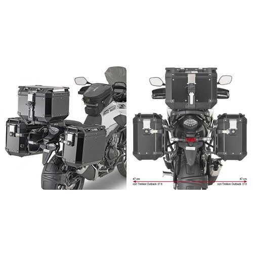 GIVI Honda Nc750X Obkn 21 side cases fitting