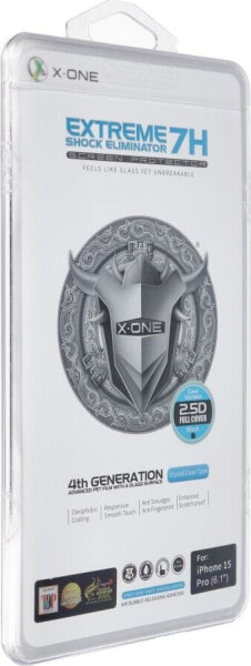 X-One Protektor LCD X-ONE Extreme Shock Eliminator 4th gen. - do iPhone 15 Pro