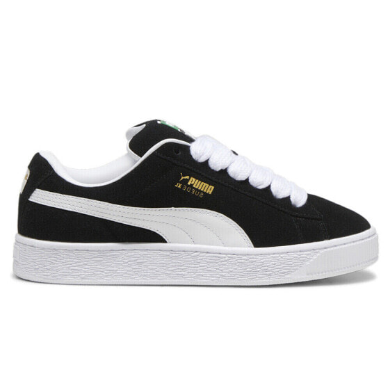 Puma Suede Xl Lace Up Mens Black Sneakers Casual Shoes 39520502