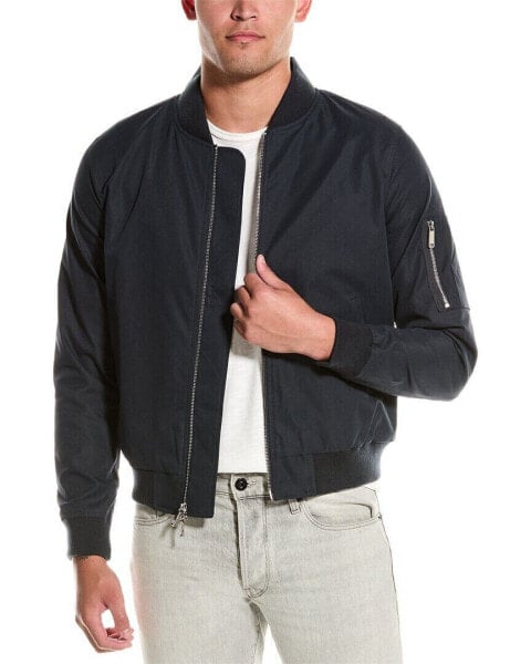 7 For All Mankind Tech Bomber Jacket Men's Navy S