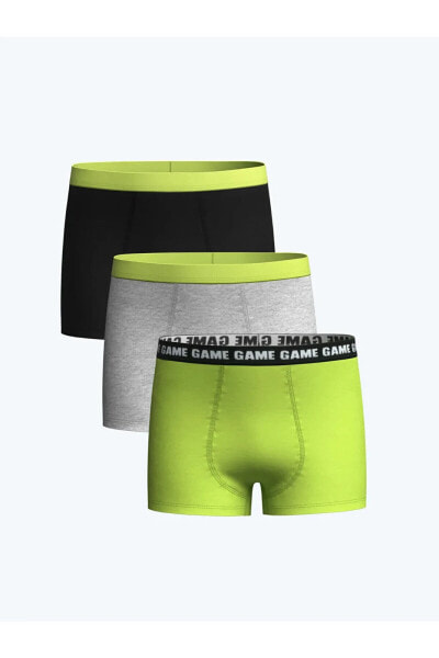 LCW Kids Erkek Çocuk Boxer 3'lü