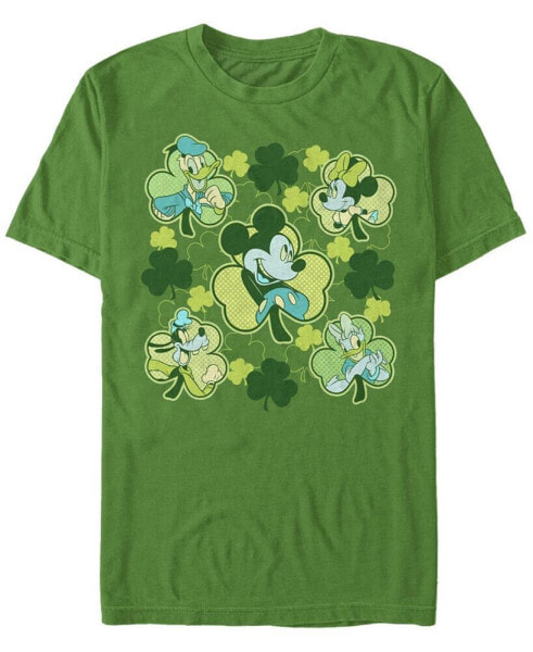 Men's Mickey Clovers Short Sleeve Crew T-shirt