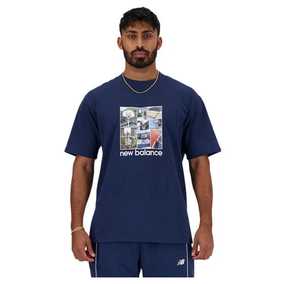 NEW BALANCE Hoops Graphic short sleeve T-shirt