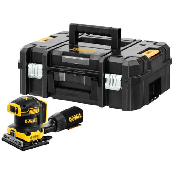 DEWALT Akku-Vibrationsschleifer DCW200 18V| DCW200NT-XJ - gelb/schwarz - T-STAK Box II