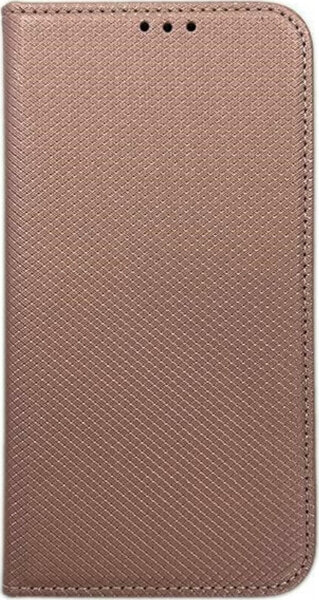 NO NAME Etui Smart Magnet book Poco M6 Pro różowo-złoty /rosegold