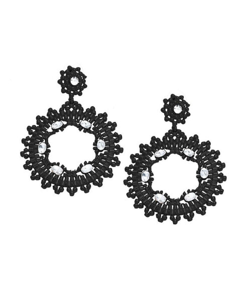 Women's Circular Drop Earrings