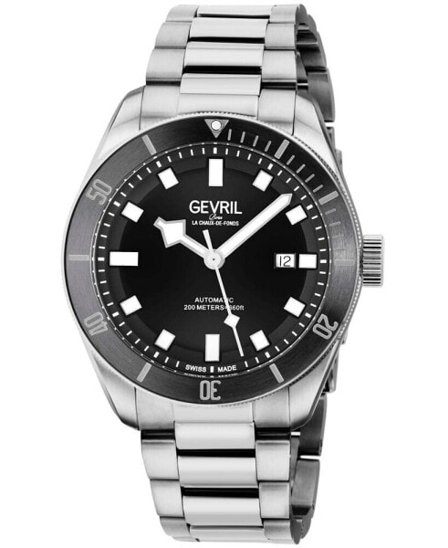 Часы Gevril Yorkville Stainless Steel 43mm