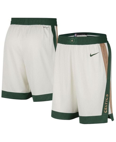 Men's Cream Boston Celtics 2023/24 City Edition Swingman Shorts