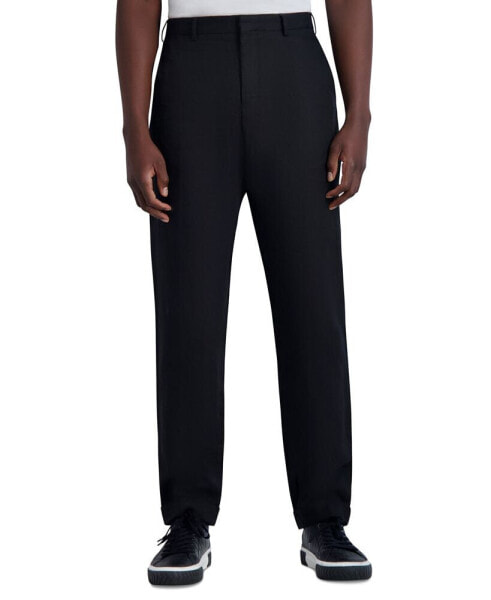 Men's Loose-Fit Solid Chino Pants