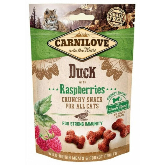 Snack for Cats Carnilove Crunchy Малина утка 50 g
