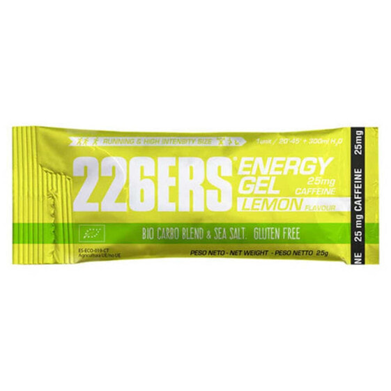 226ERS Energy Bio 25g Caffeine 25mg 1 Unit Lemon Energy Bar