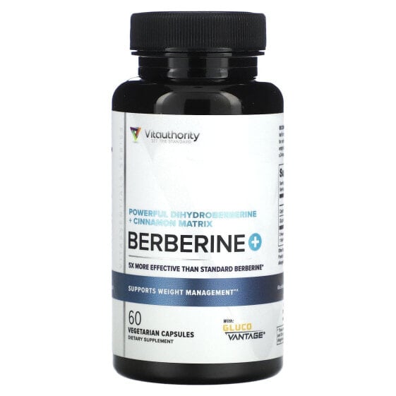 Berberine Plus with Dihydroberberine and Ceylon Cinnamon, 60 Vegetarian Capsules