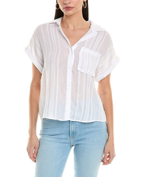 Bella Dahl Pocket Button Down Women's