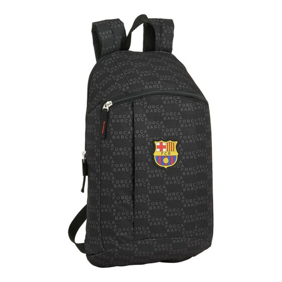 Черный детский рюкзак F.C. Barcelona Força Barça (22 x 39 x 10 см) Casual