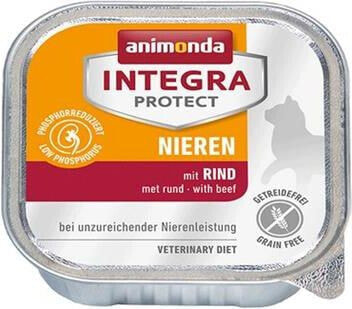 Animonda Integra Protect Nieren dla kota - z wołowiną tacka 100g