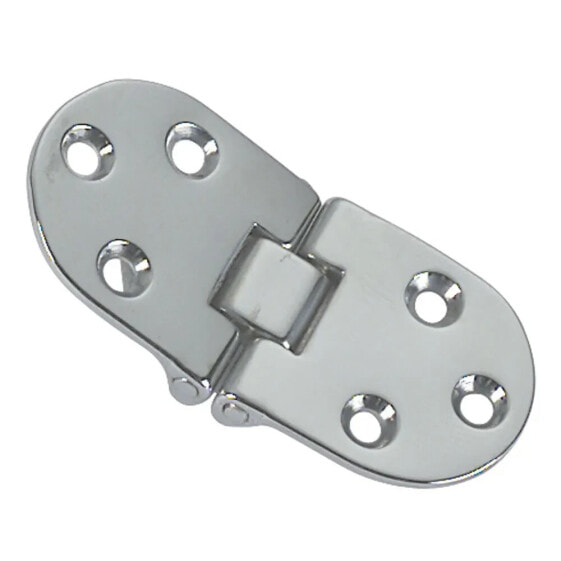 BORSANI ANGELO 80x30 mm Polished Brass Hinge With Stop