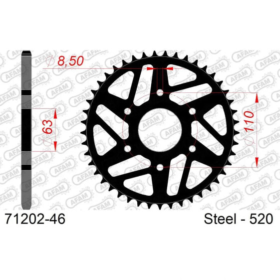 AFAM 71202 Rear Sprocket