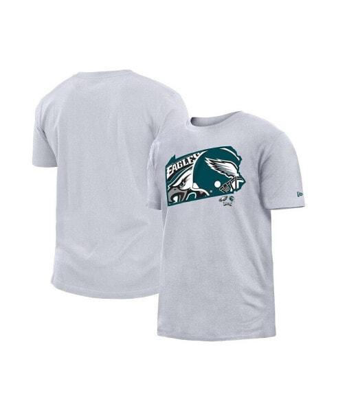 Men's White Philadelphia Eagles Gameday State T-shirt