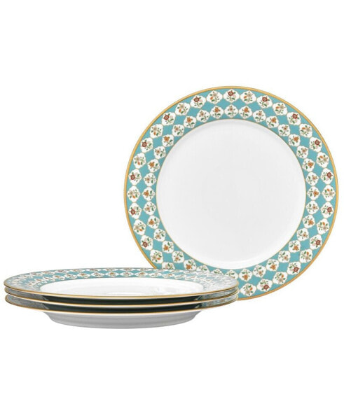 Lodi's Morning 10.5" Dinner Plates, Set of 4