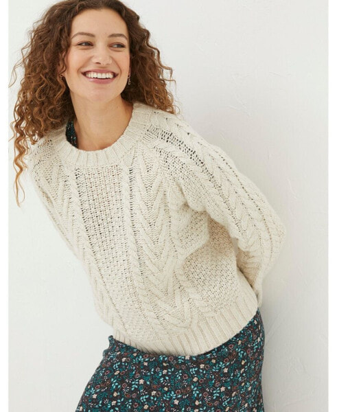 Women's Candice Cable Crew Sweater
