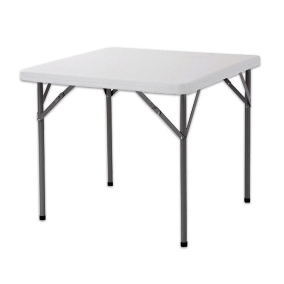 Складной стол Белый HDPE 87 x 87 x 74 cm