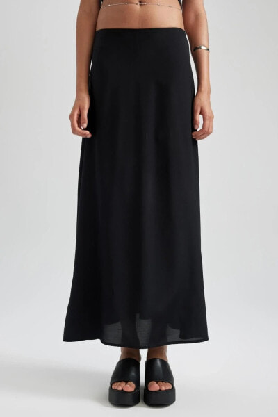 Юбка Defacto Straight Fit Maxi Etek