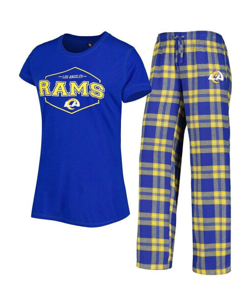 Пижама Concepts Sport Los Angeles Rams T-shirt & Pants