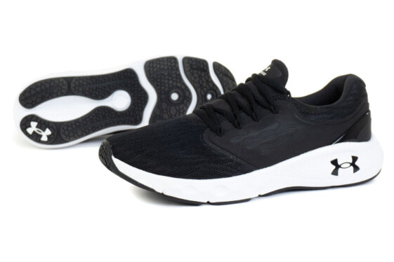 Мужские кроссовки спортивные для бега черные текстильные низкие Under Armour 3023550-001