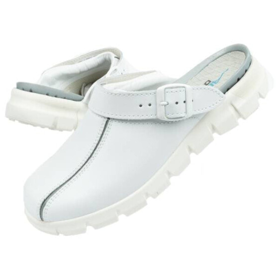 Pantofi de papuci de baie pantofi medicali Abeba din piele [57310]