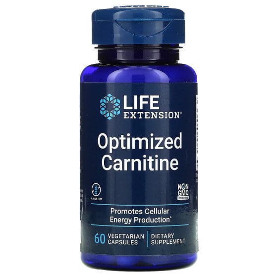 Аминокислоты Life Extension Optimized Carnitine, 60 капсул