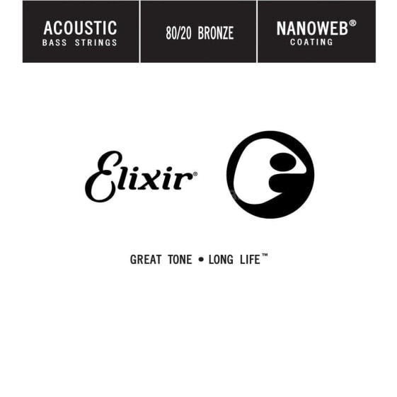 Elixir 15765 Single String Acoustic Bass 065