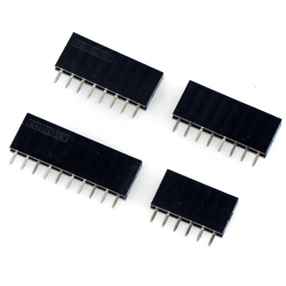 Set of female connectors for Arduino Uno and Leonardo