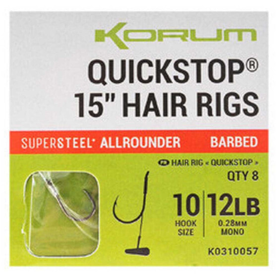 KORUM Big Fish Barbed Leader 10 cm