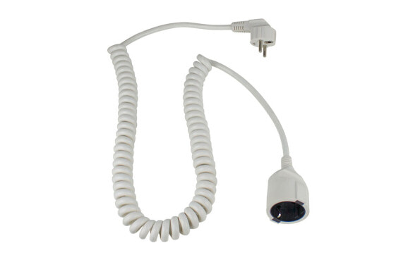 as-Schwabe 70412 - 1 m - 1 AC outlet(s) - Indoor - IP20 - 1.5 mm² - Polyvinyl chloride (PVC)