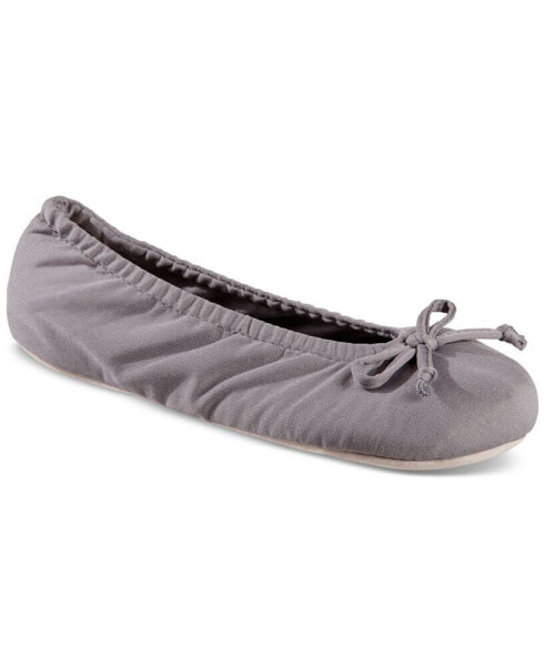 Women's Satin Ballerina Slippers